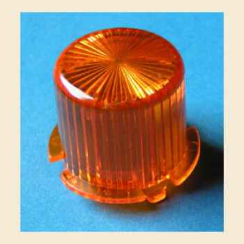 Flasher Dome Twist Cap orange