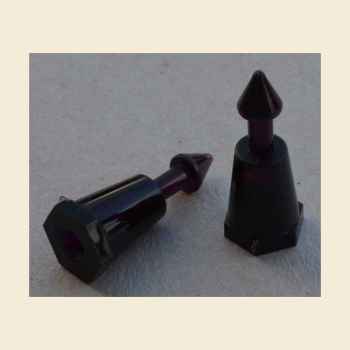 Mini Post transparent black