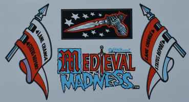 Medieval Madness - Apron Decals