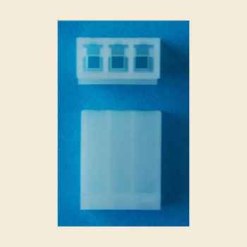 Female Housing 3 pin - 3,96 / 0.156"