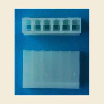 Female Housing 6 pin - 3,96 / 0.156"