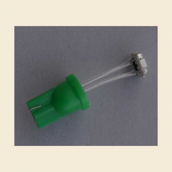 LED Lampe Optiflux Glassockel T10 Teleskop - grün