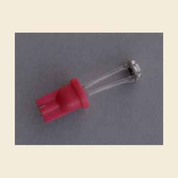 LED Lampe Optiflux Glassockel T10 Teleskop - pink