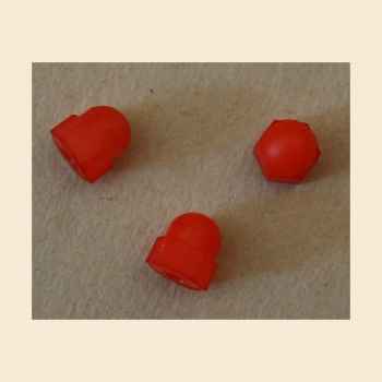 Acorn post speed nut nylon  6-32" - orange