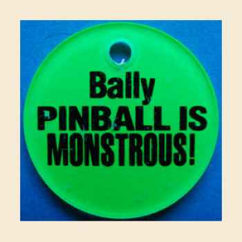 Elvira & the Party Monsters - Keychain green NOS