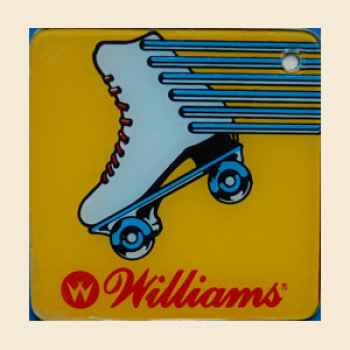 Rollergames - Speakercutout rechteckig - rechts NOS