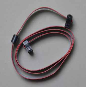 Flachbandkabel 14 polig 26" / 66 cm mit Ferritkern