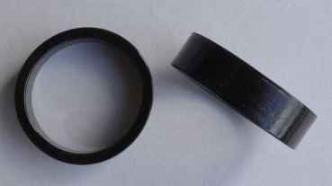 Super Bands High Gloss Flippergummi normal - schwarz