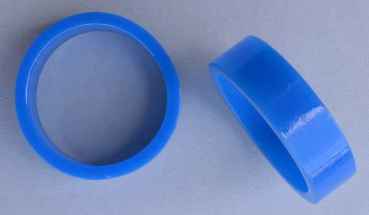 Super Bands High Gloss Flippergummi normal - blau