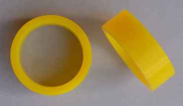 Super Bands High Gloss Flippergummi klein - gelb