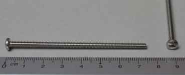 Postschraube 6-32 x 3" p-ph