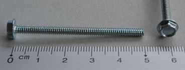 Hex Head Screw 6-32 x 2" pl-hwh