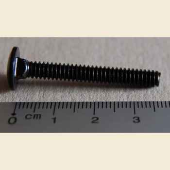 Machinescrew 10-24  x 1 1/2" black