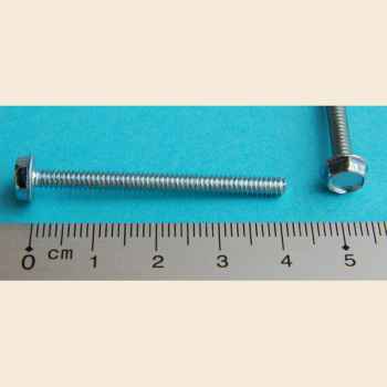 Postschraube 6-32 x 1 5/8" pl -hwh