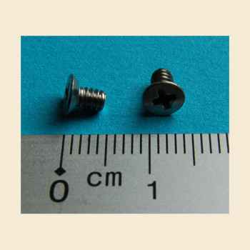 Schraube 4-40 x 3/16" PL-FLH-SS