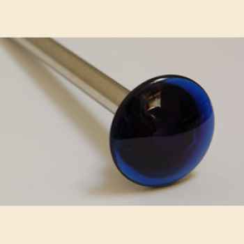 Abschussstange mit blau transparenten  Knopf