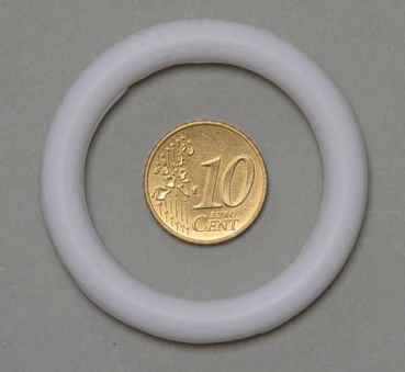 1 3/4" Silicon white