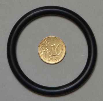 2" Silikon schwarz