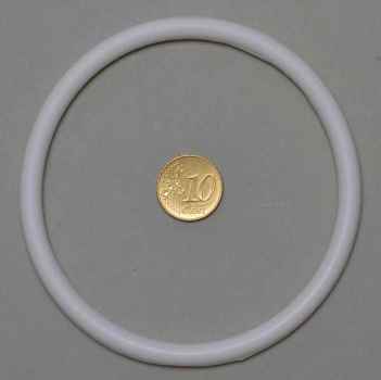 3 1/2" Silicon white