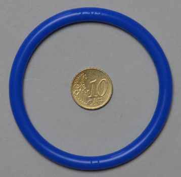 2 1/2" Silikon - blau