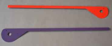 Siderail violett und rot
