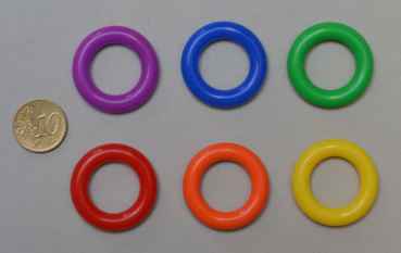 3/4" Silikon - blau