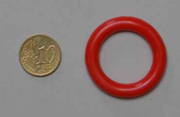 1"  Silikon - rot