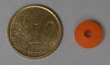 3/8" Minipost normal Silikon - orange