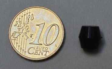 Rubber Post Cap Silicon black