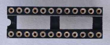 Socket IC 24 pin - small
