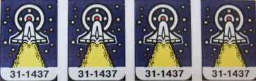 Space Station - Targetdecals - 4 Stück