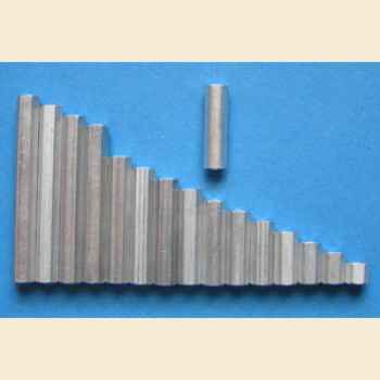 Hex Spacer 1" x 1/4"