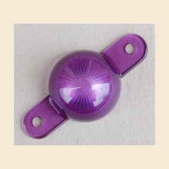 Mini Light Dome m. Laschen zum Schrauben - violett
