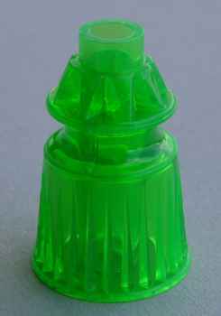 Star Post fluorescent green