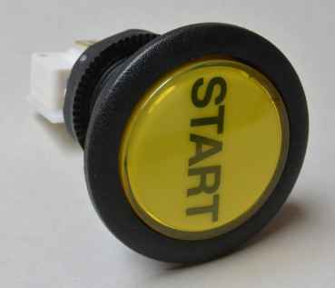 Startknopf groß - gelb - Stern