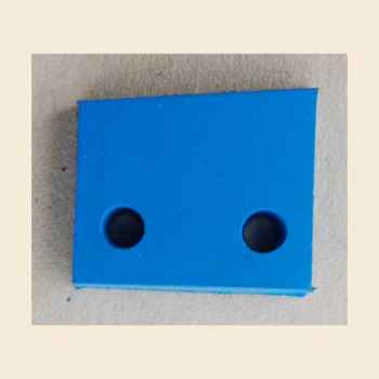 Gummipad blau für Rampe