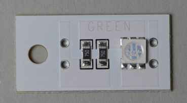 LED - Platine Stern Spike - grün