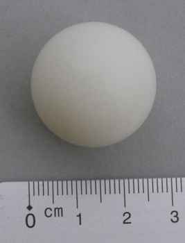 Plastikball weiß 1" - für Backbox (RPG) Terminator 3