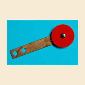 Targetblatt rot rund