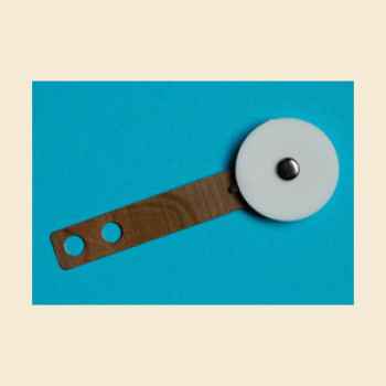 Targetblade white round