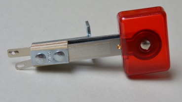 Target rot transparent 3D breit - Winkel auf Rückseite