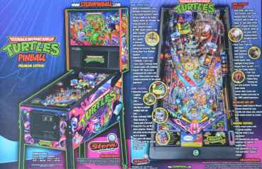 Teenage Mutant Ninja Turtles (Stern) Premium - Flyer