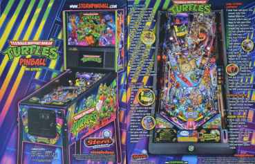 Teenage Mutant Ninja Turtles (Stern) Pro - Flyer