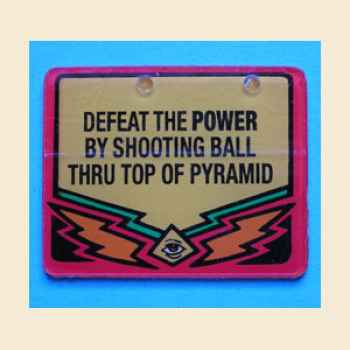 Twilight Zone - Defeat the Power - Plastic - Repro!
