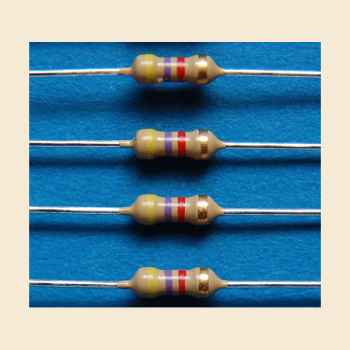 Resistor 4,7 KOhm / 0.25 Watt