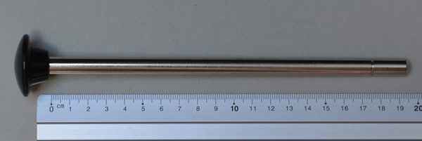 Abschussstange mit schwarzem Knopf - Stern