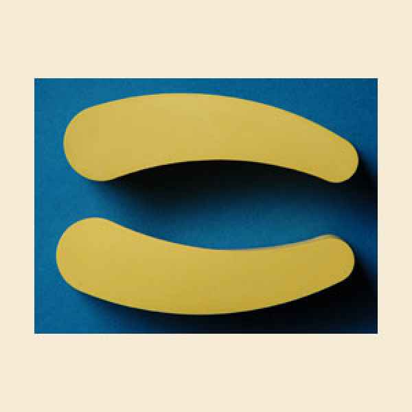 Gummi für Bananenflipper gelb - Satz