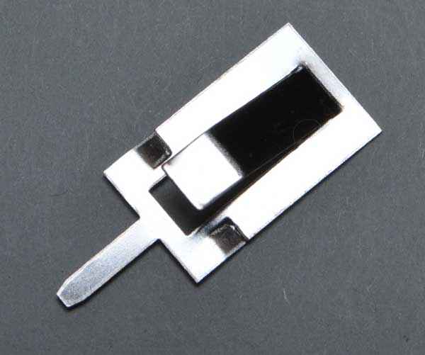 Batteriekontakt für Batteriehalter schwarz Williams