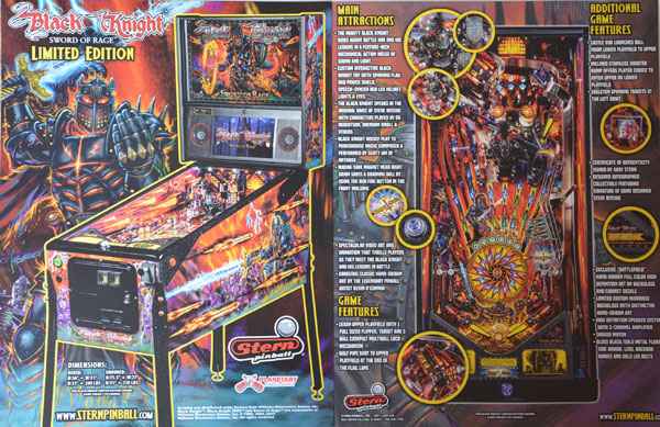 Black Knight - Swords of Rage LE - Flyer