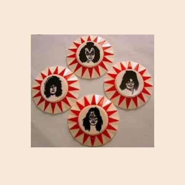 Kiss Bumpercaps Satz Repro